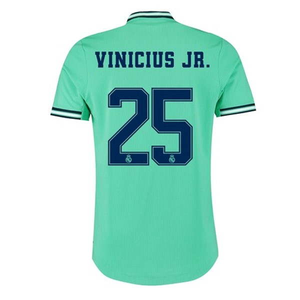 Maillot Football Real Madrid NO.25 Vinicius JR. Third 2019-20 Vert